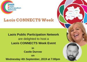 Laois PPN - Laois CONNECTS Week Event 2019 @ Durrow Castle | Durrow | County Laois | Ireland
